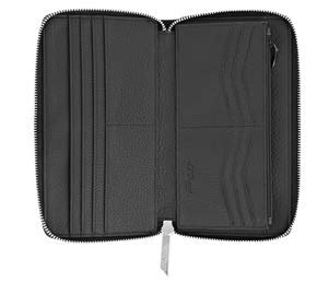 S.T. Dupont Neo Capsule Long Wallet Grained Black