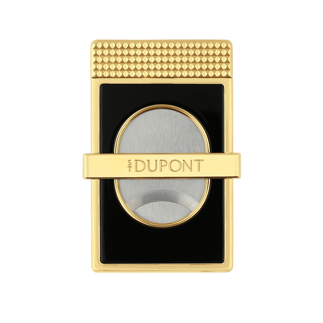 S.T. Dupont Perfect Cut Slim Cigar Cutter Black & Golden