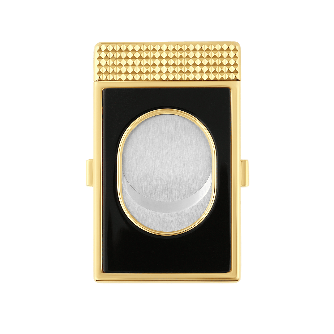 S.T. Dupont Perfect Cut Slim Cigar Cutter Black & Golden 2