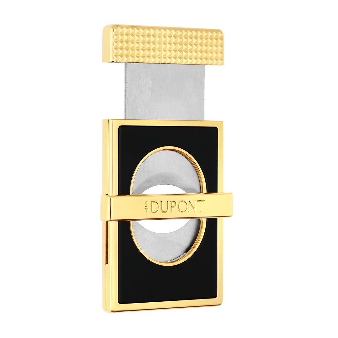 S.T. Dupont Perfect Cut Slim Cigar Cutter Black & Golden 3
