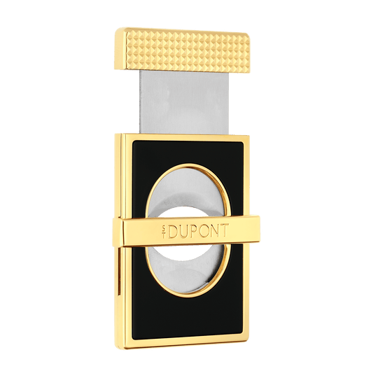 S.T. Dupont Perfect Cut Slim Cigar Cutter Black & Golden 3