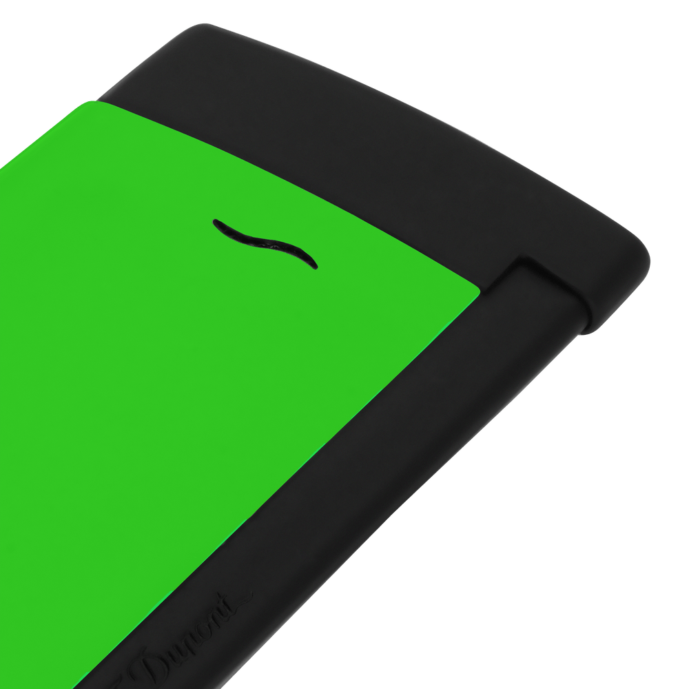 S.T. Dupont Slim 7 Fluo Green Lighter 2