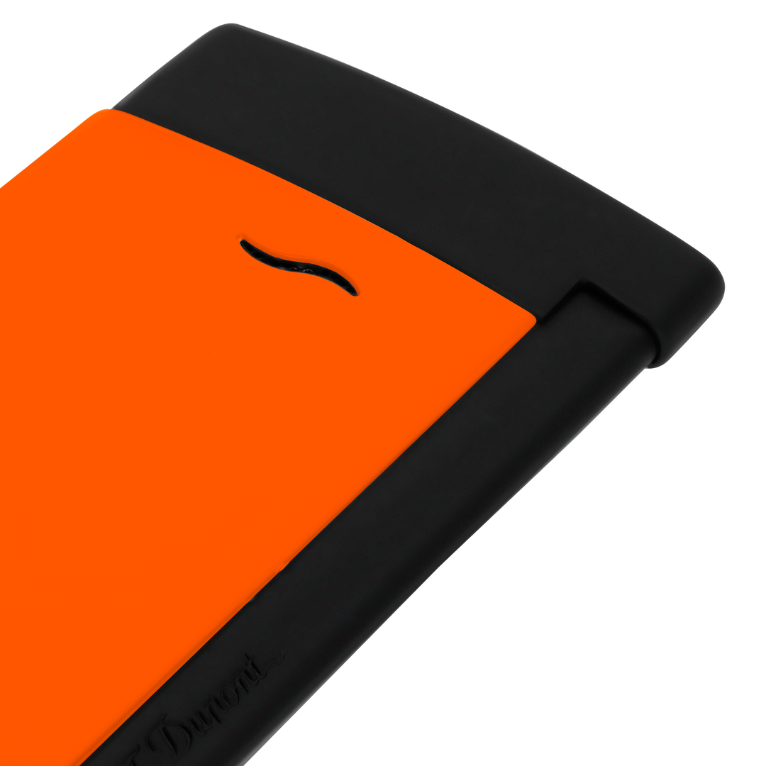 S.T. Dupont Slim 7 Fluo Orange Lighter 2