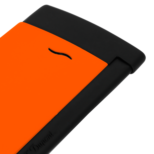 S.T. Dupont Slim 7 Fluo Orange Lighter 2