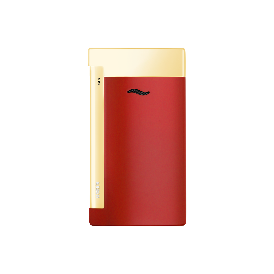 S.T. Dupont Slim 7 Red & Golden Finishes Lighter 2
