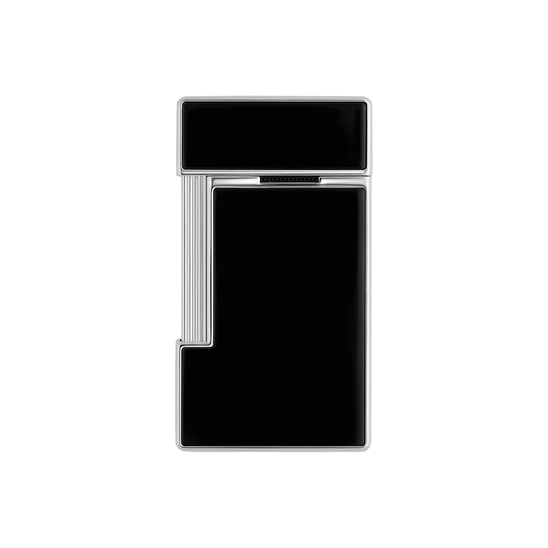 S.T. Dupont Slimmy Black Lacquer and Chrome Lighter 3
