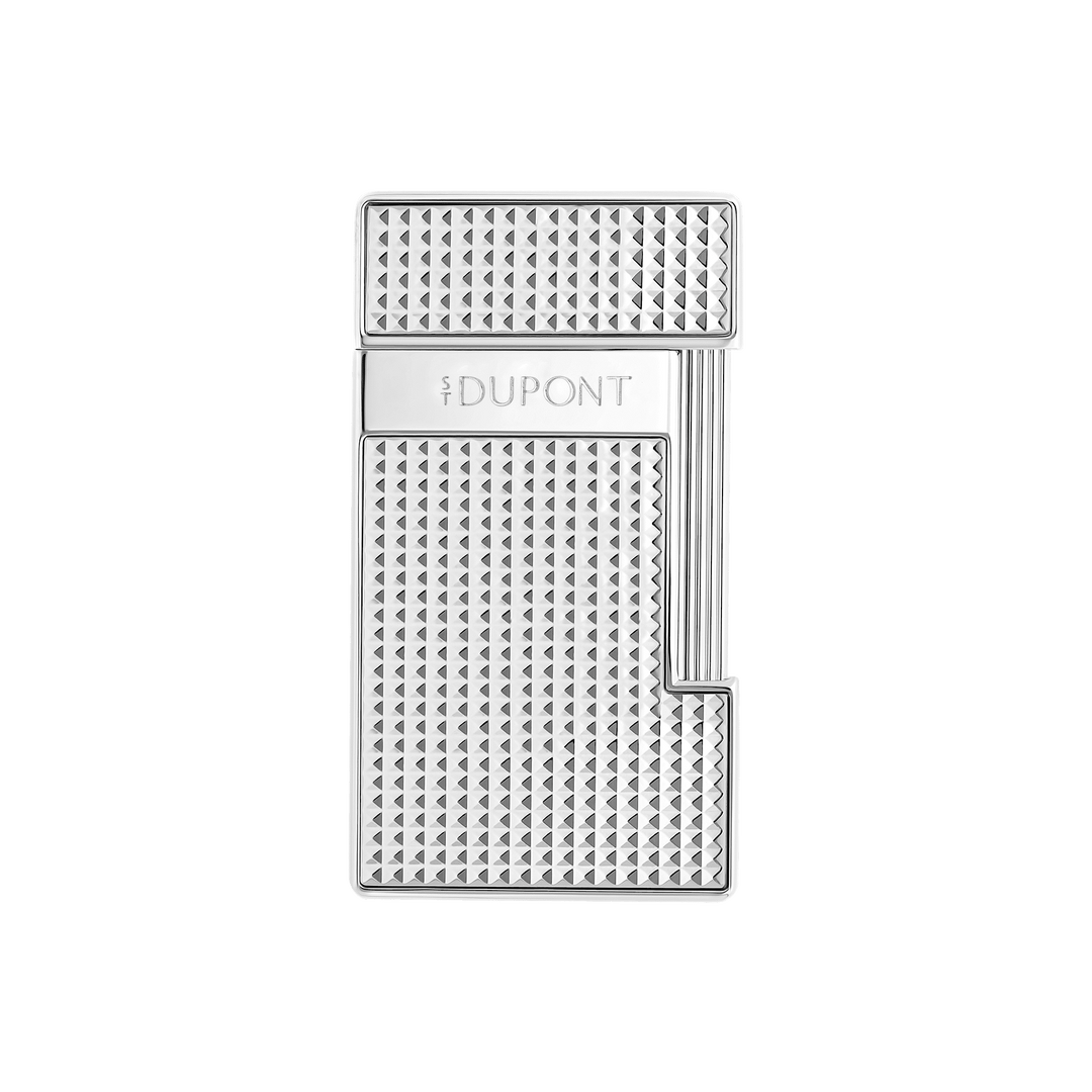 S.T. Dupont Slimmy Diamond Head Chrome Lighter