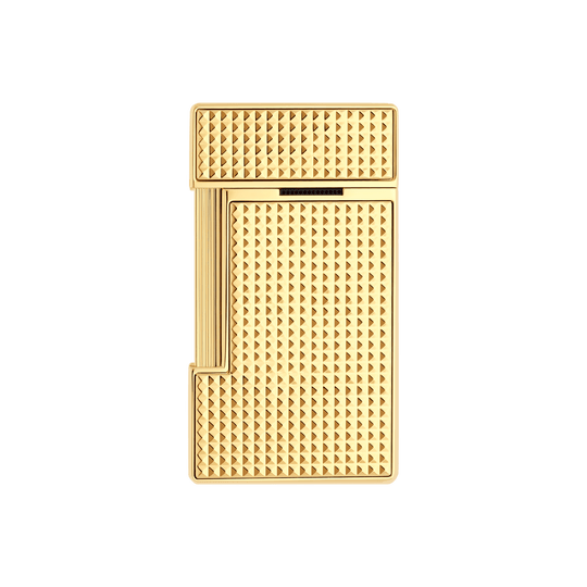 S.T. Dupont Slimmy Diamond Head Golden Lighter 3