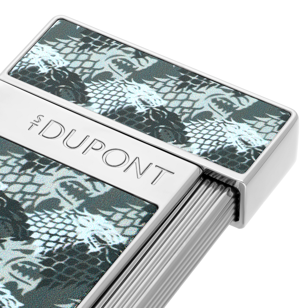 S.T. Dupont Slimmy Game of Thrones Stark & Chrome Lighter 2