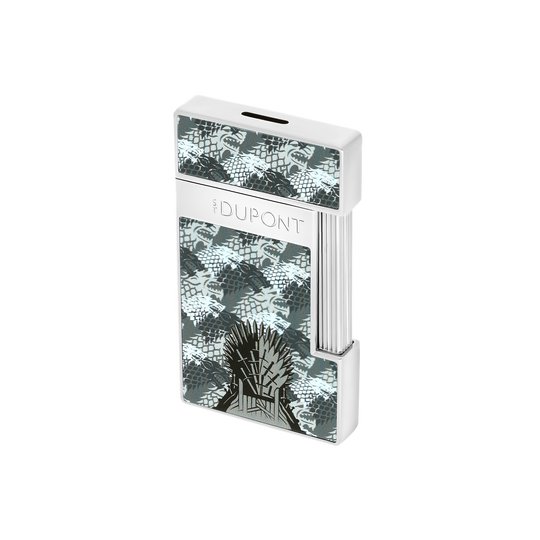S.T. Dupont Slimmy Game of Thrones Stark & Chrome Lighter 4