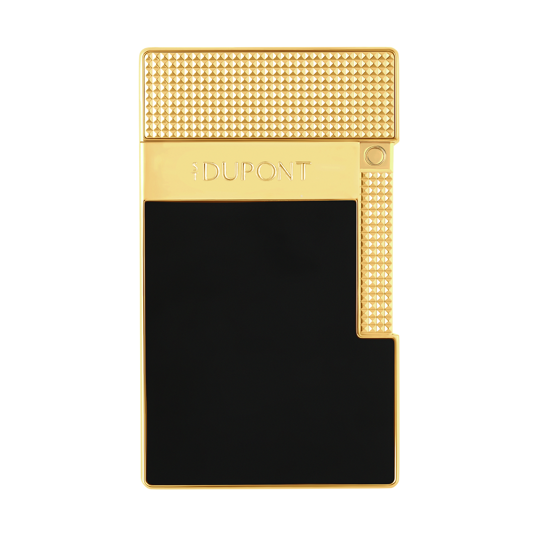 S.T. Dupont Table Lighter Black & Golden