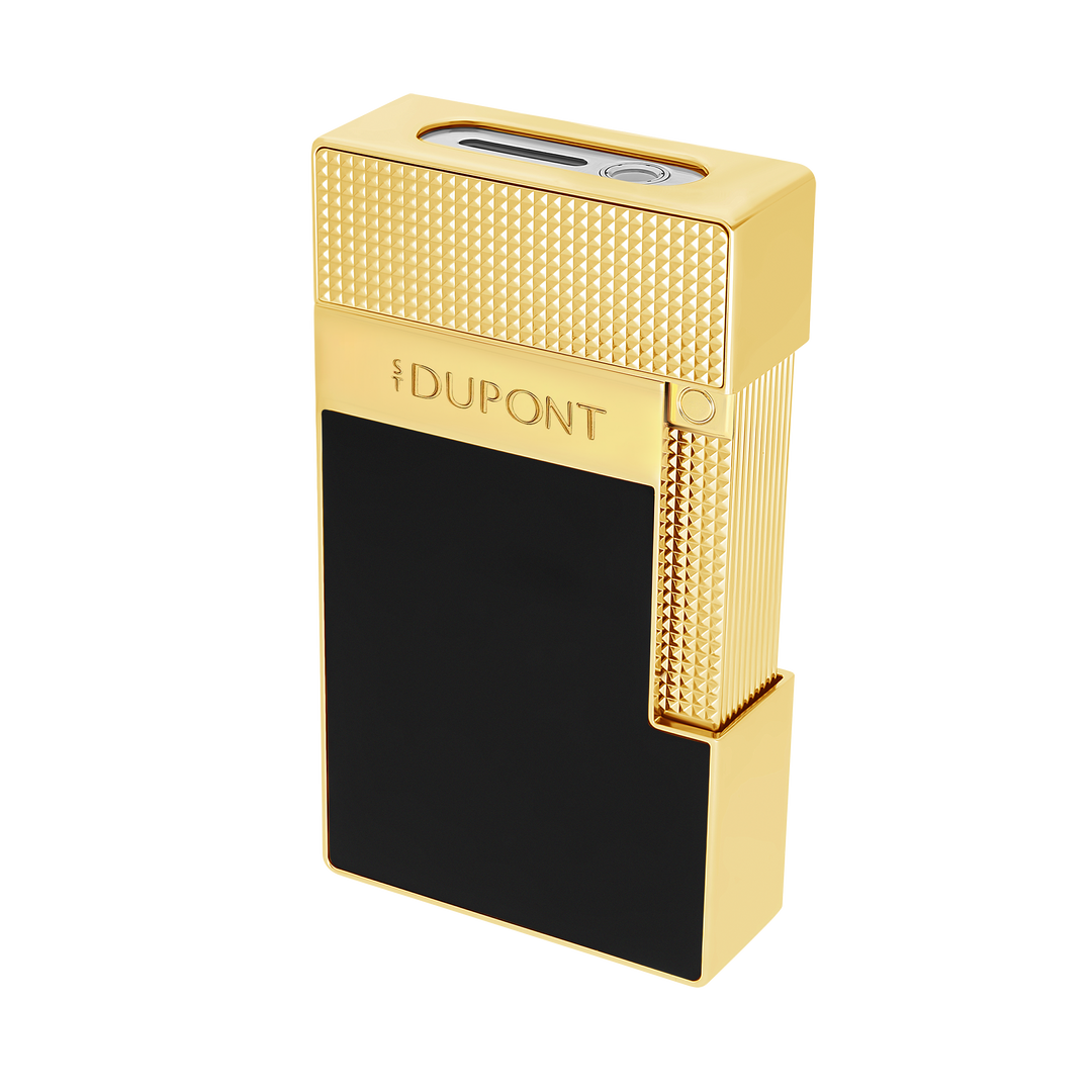 S.T. Dupont Table Lighter Black & Golden 4
