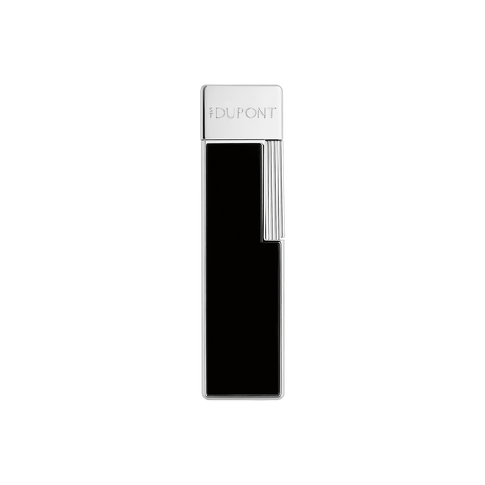 S.T. Dupont Twiggy Black Lacquer and Chrome Lighter