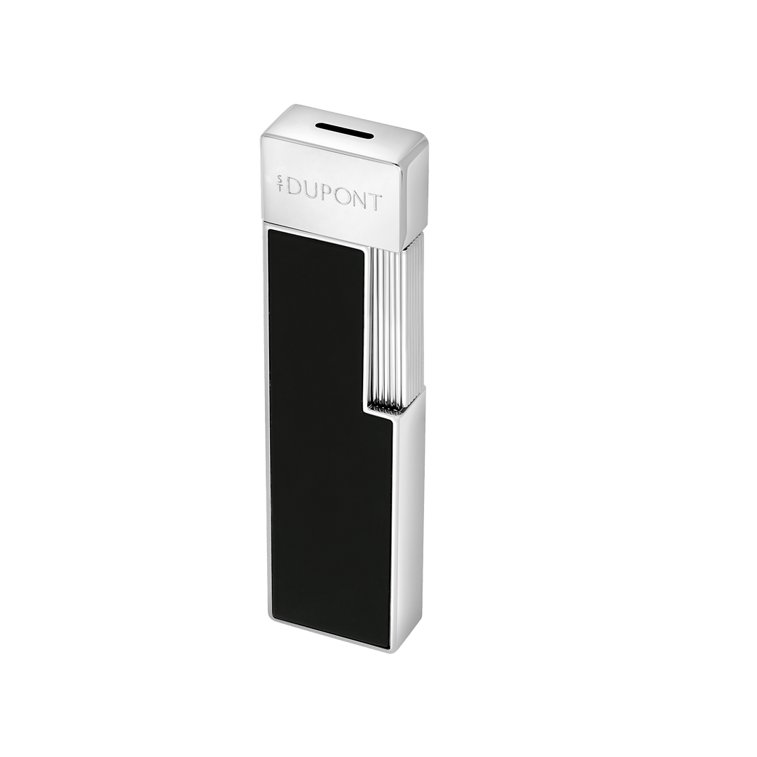 S.T. Dupont Twiggy Black Lacquer and Chrome Lighter 4