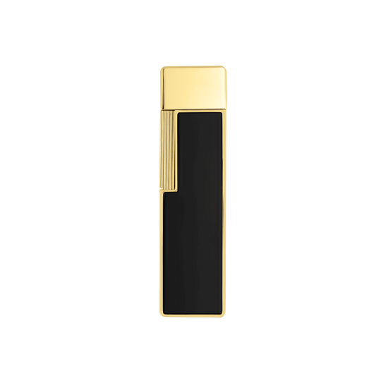 S.T. Dupont Twiggy Black Lacquer and Golden Lighter 3