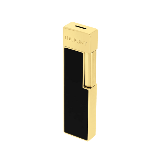 S.T. Dupont Twiggy Black Lacquer and Golden Lighter 4