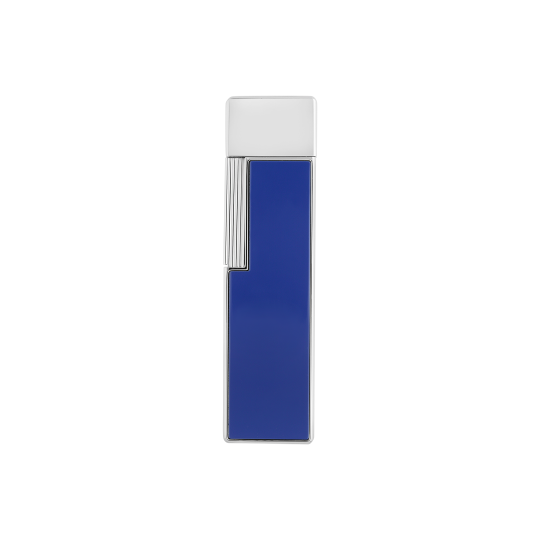 S.T. Dupont Twiggy Blue Lacquer and Chrome Lighter 3