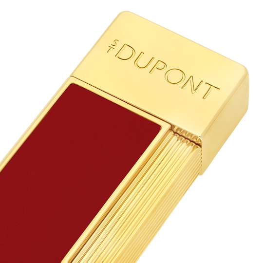 S.T. Dupont Twiggy Red & Golden Lighter 2