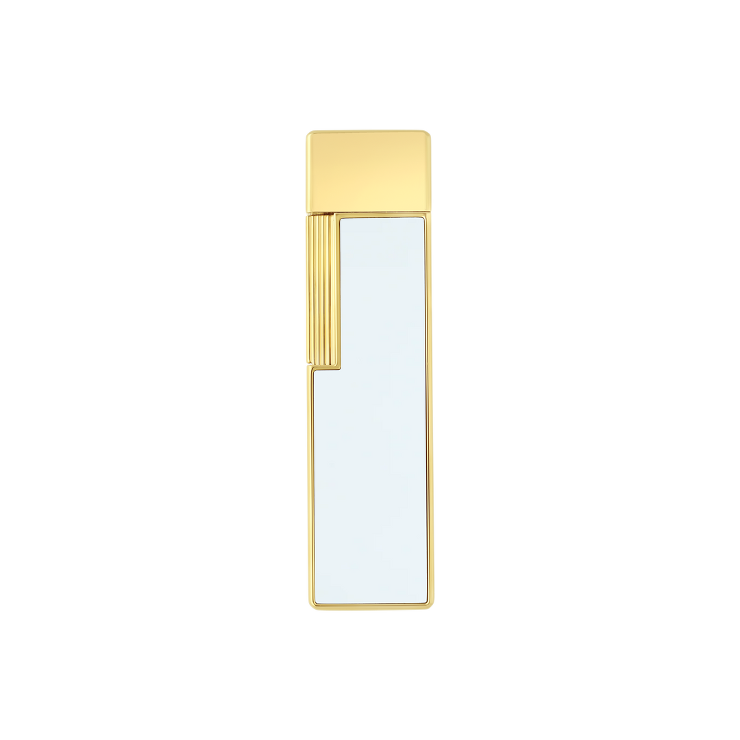 S.T. Dupont Twiggy White & Golden Lighter 3