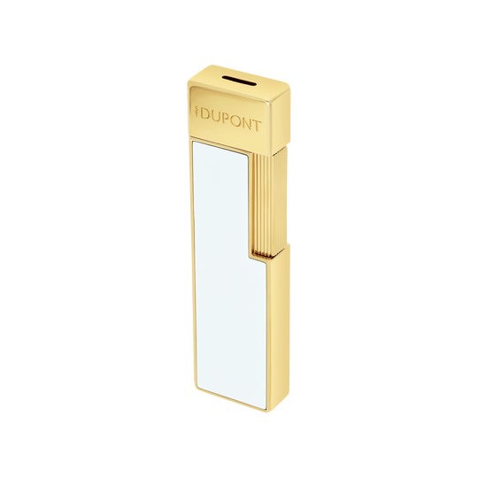 S.T. Dupont Twiggy White & Golden Lighter 4