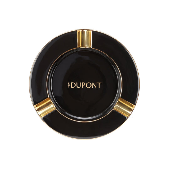 S.T. Dupont XL Ashtray Black & Golden