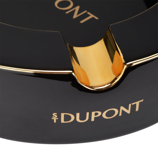 S.T. Dupont XL Ashtray Black & Golden 3