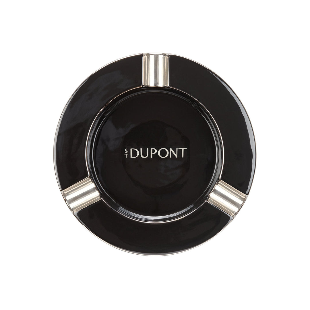 S.T. Dupont XL Ashtray Black & Silver