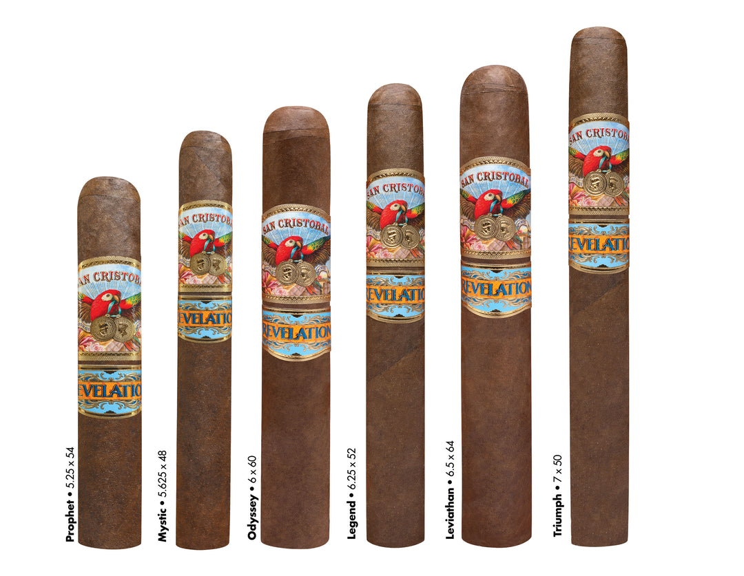 San Cristobal Revelation Prophet shape chart - Cigar Inc