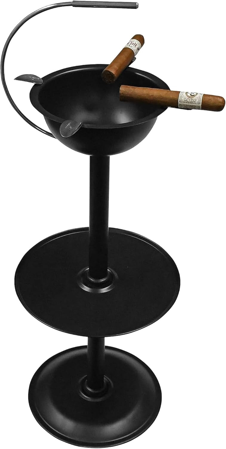 Stinky Cigar Stinky Floor Ashtray in Jet Black - view 2