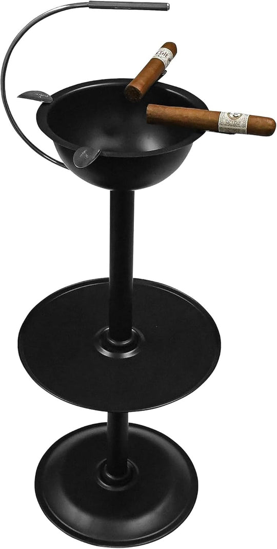 Stinky Cigar Stinky Floor Ashtray in Jet Black - view 2
