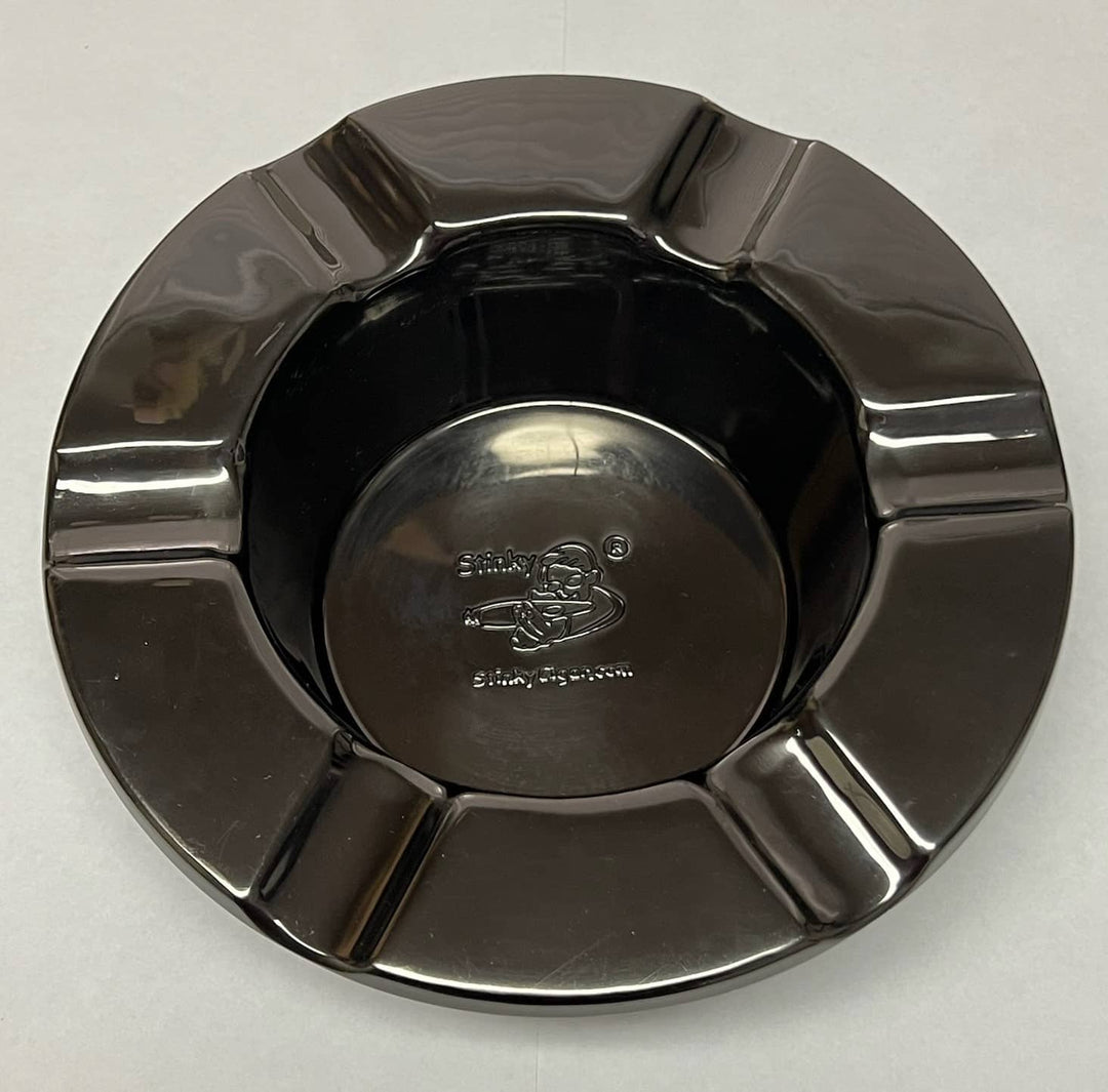Stinky Cigar Stinky One Piece Ashtray in Black Nickel Plated - view 8