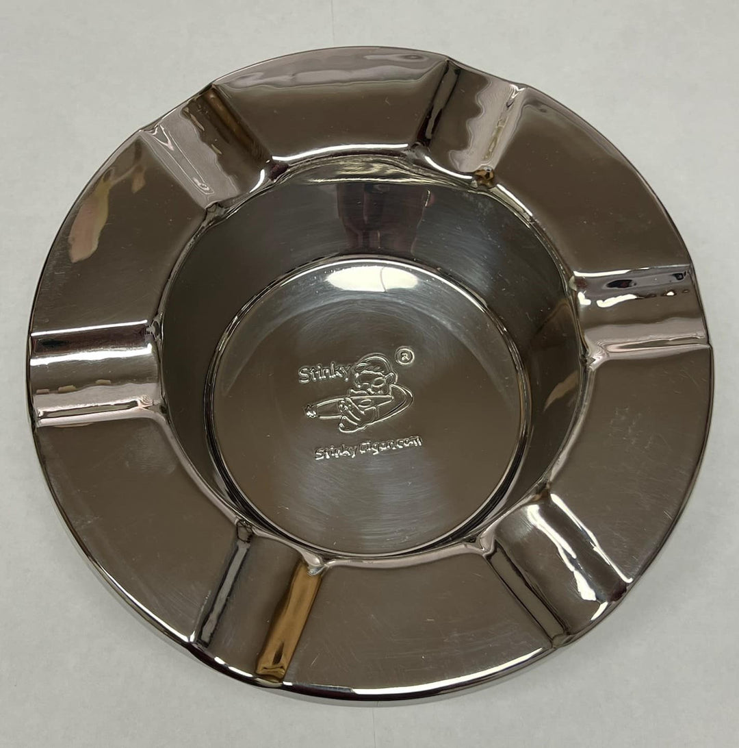 Stinky Cigar Stinky One Piece Ashtray in Polished Stainless Steel - view 8