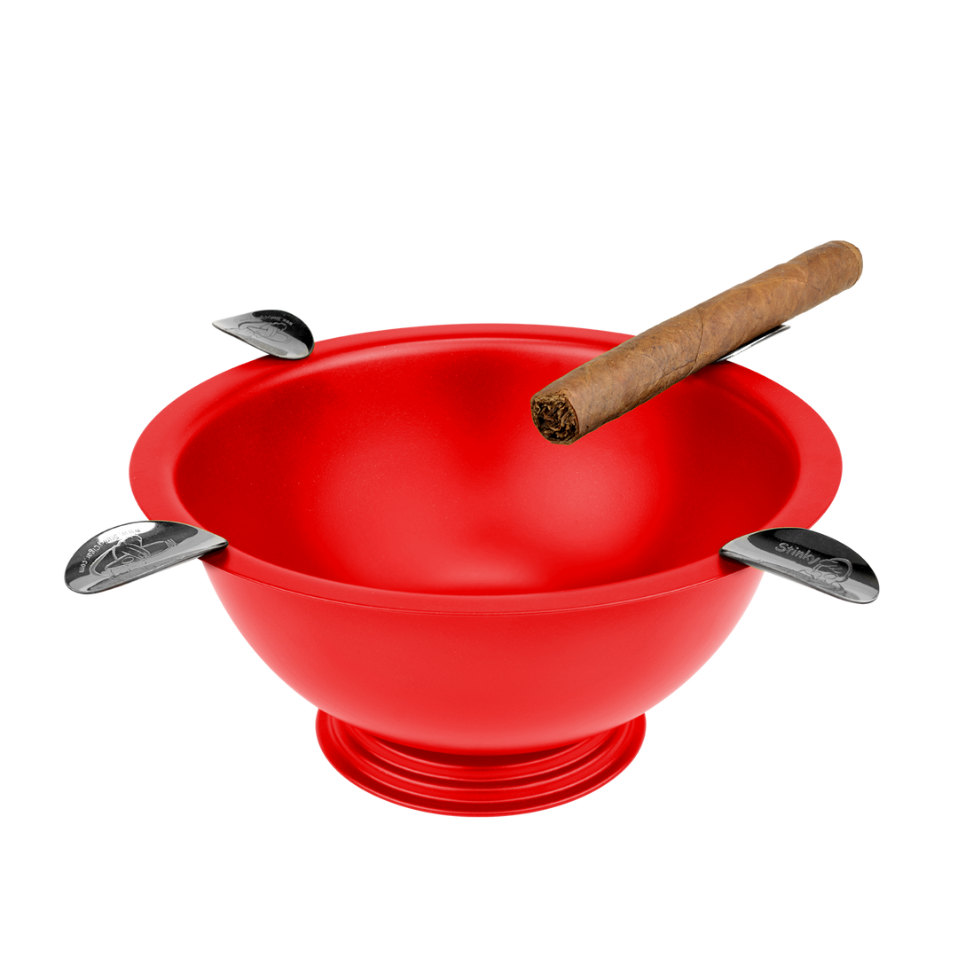 Stinky Cigar Stinky Original Ashtray in Red - view 3