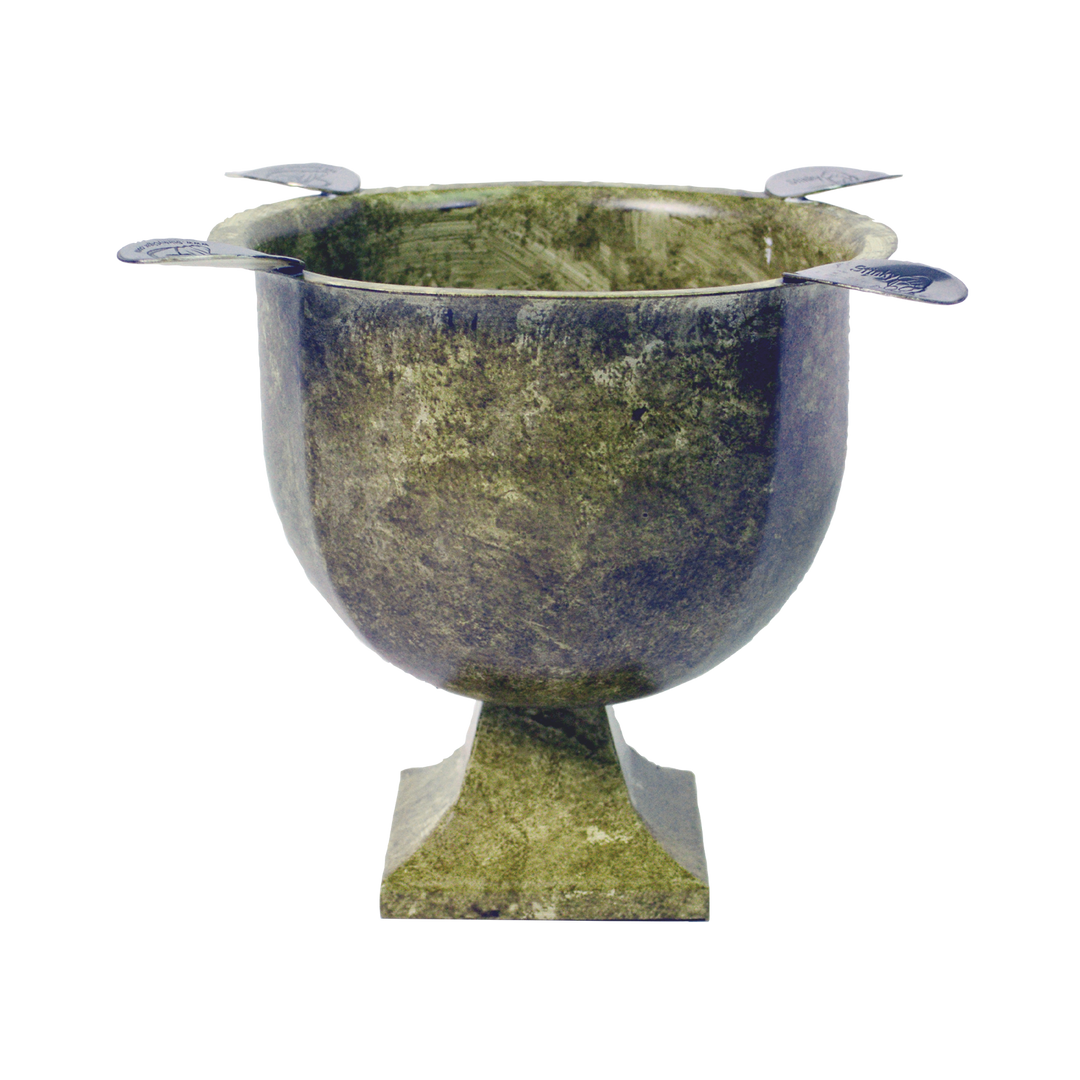 Stinky Cigar Stinky Tall 4 Stirrup Ashtray in Antique Green