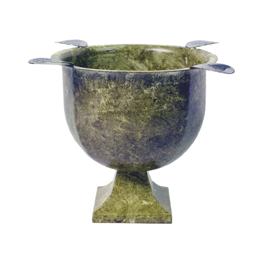 Stinky Cigar Stinky Tall 4 Stirrup Ashtray in Antique Green