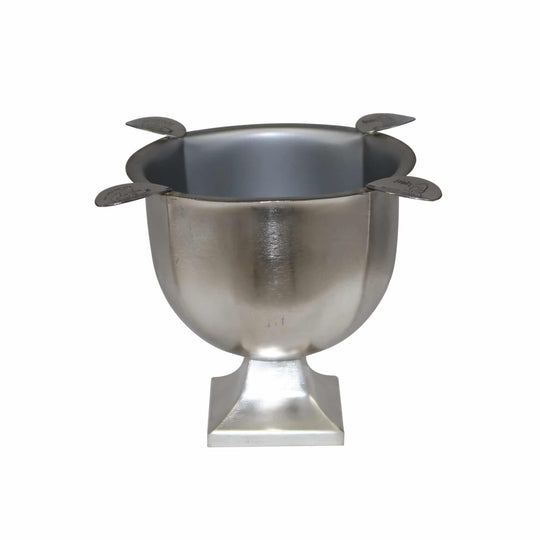Stinky Cigar Stinky Tall 4 Stirrup Ashtray in Brushed Silver - view 2