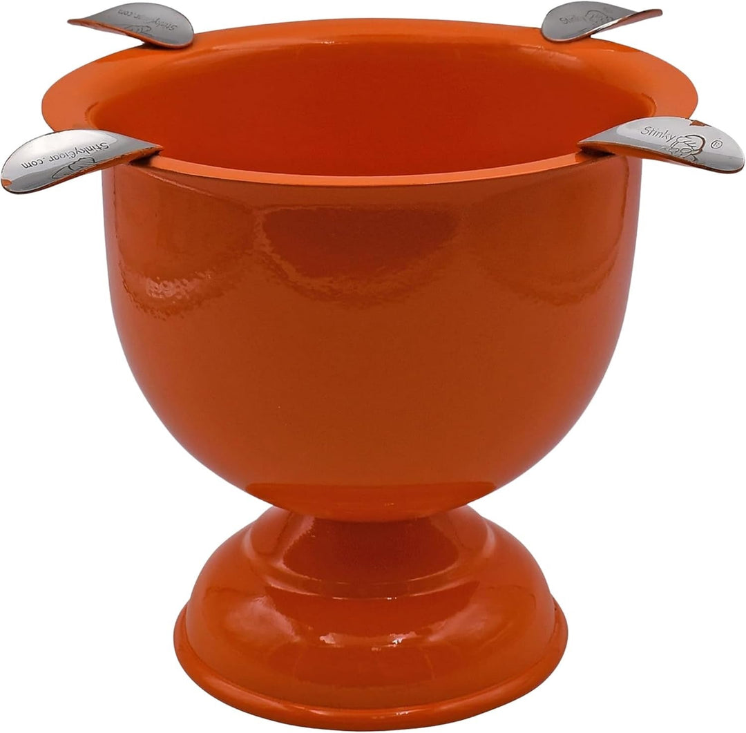 Stinky Cigar Stinky Tall 4 Stirrup Ashtray in Competition Orange - view 2