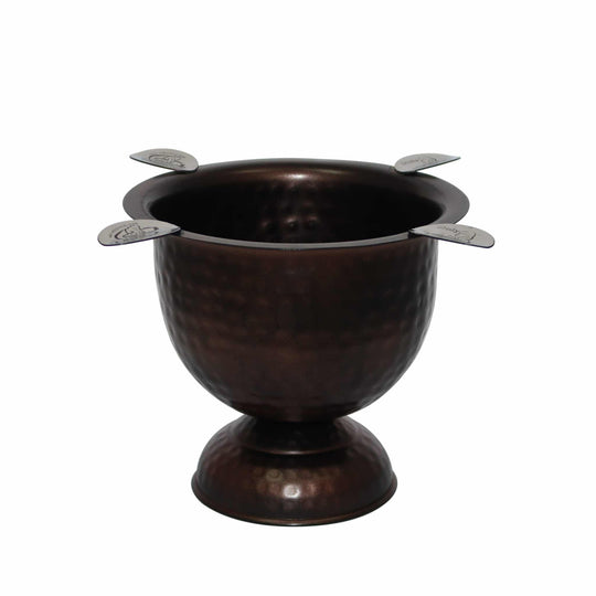 Stinky Cigar Stinky Tall 4 Stirrup Ashtray in Hammered Copper - view 7