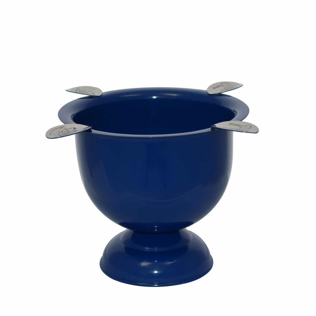 Stinky Cigar Stinky Tall 4 Stirrup Ashtray in Royal Blue - view 7