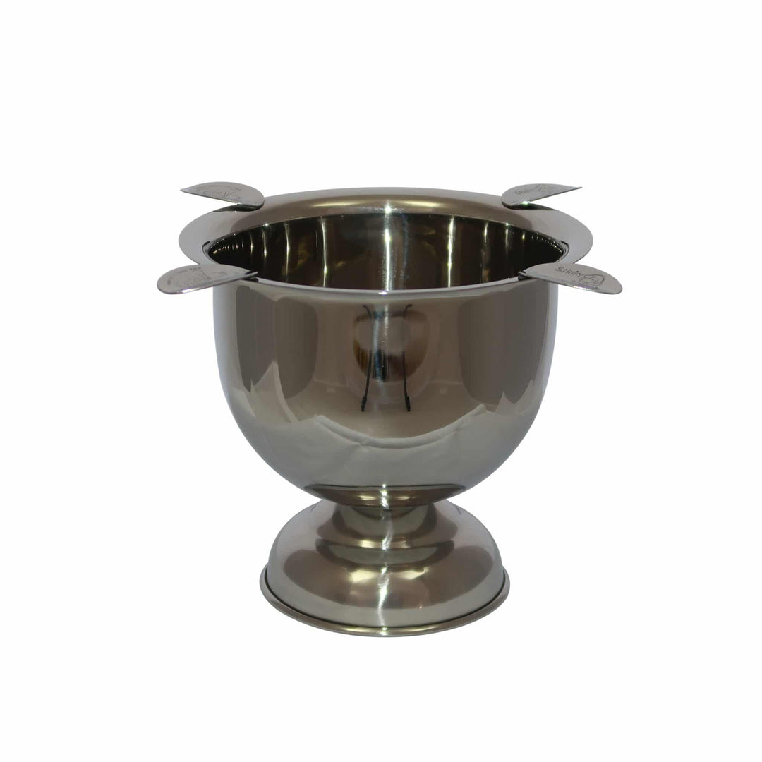 Stinky Cigar Stinky Tall 4 Stirrup Ashtray in Stainless Steel - view 7