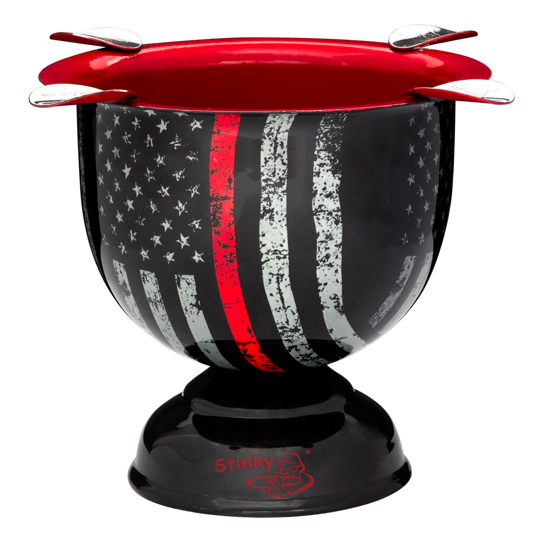 Stinky Cigar Stinky Tall Ashtray - Red Line