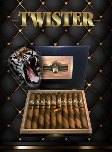 Lucky Cigar - TWISTER Double Robusto 5x54