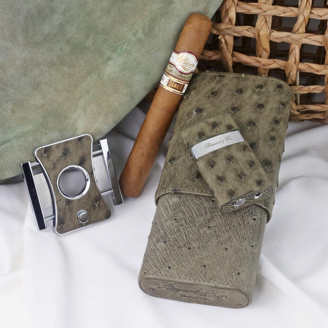 Brizard and Co - The "Elite Series 2" Cutter - "Jungle Collection" Ostrich (Ostrich)