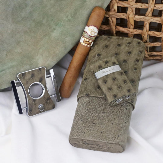 Brizard and Co - The "Elite Series 2" Cutter - "Jungle Collection" Ostrich (Ostrich)