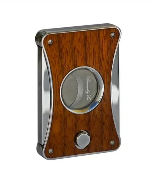Brizard and Co - The "Elite Series 2" Cutter - Curly Walnut (Exotic Wood)