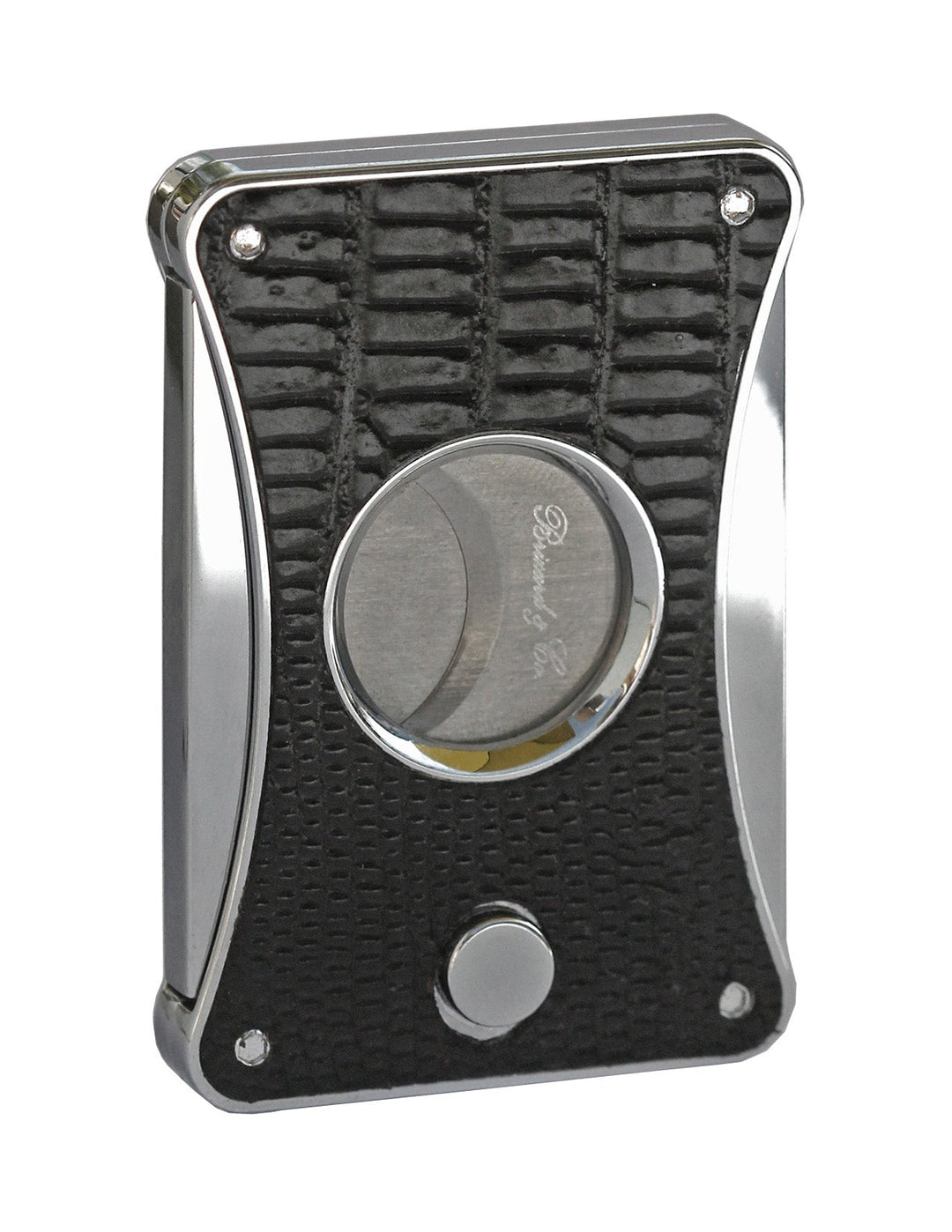 Brizard and Co - The "Elite Series 2" Cutter - Lizard Pattern Black (Leather)