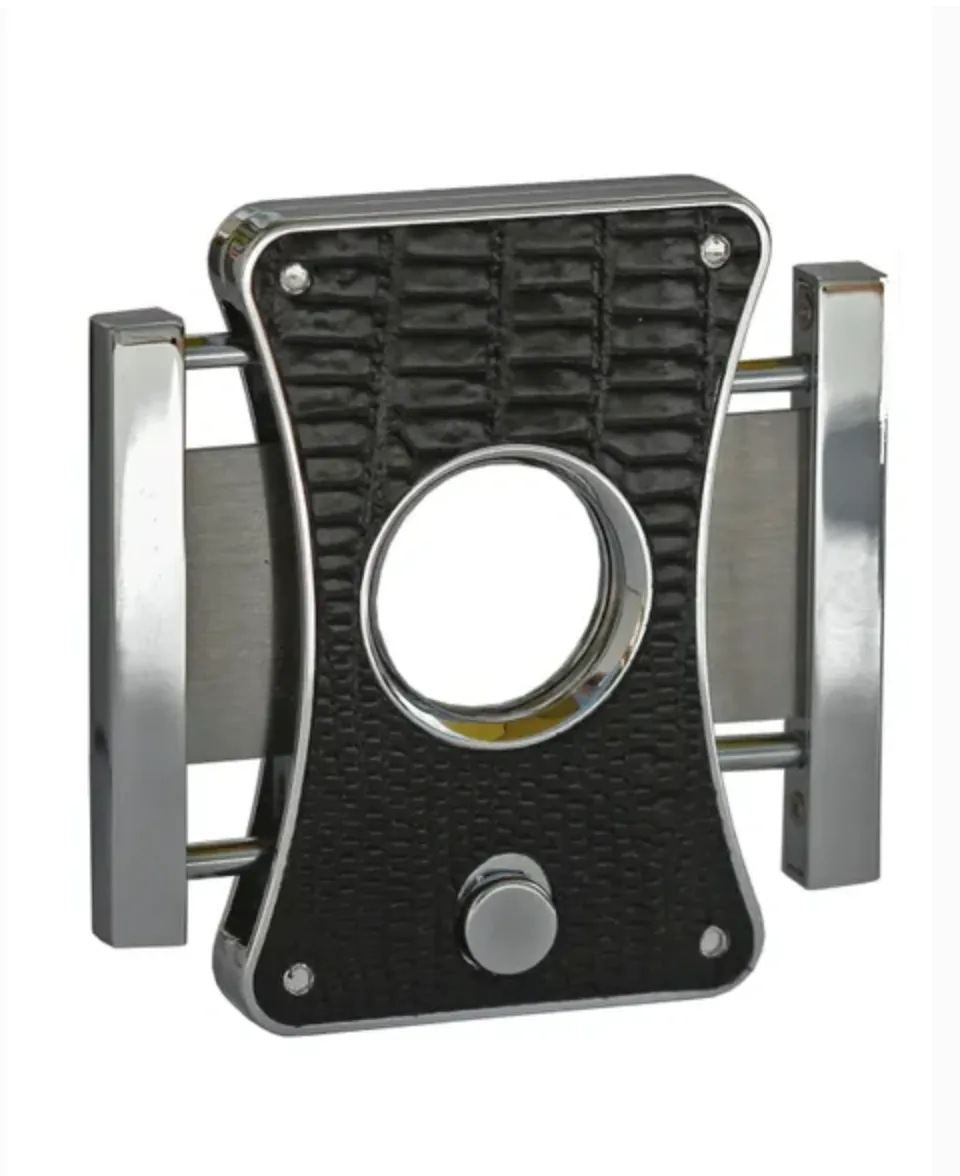 Brizard and Co - The "Elite Series 2" Cutter - Lizard Pattern Black (Leather)