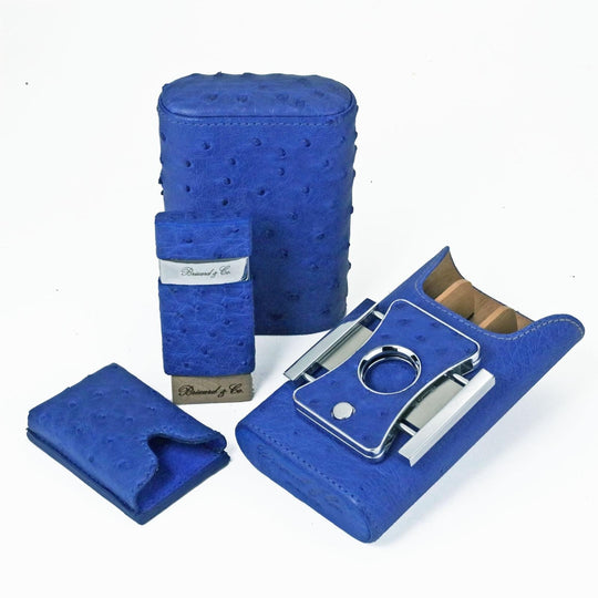 Brizard and Co - The "Elite Series 2" Cutter - Ostrich Blue (Ostrich)
