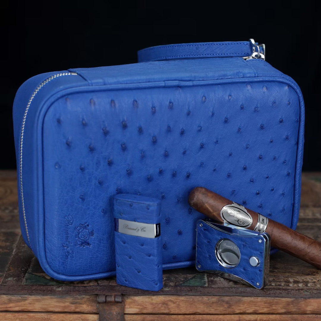 Brizard and Co - The "Elite Series 2" Cutter - Ostrich Blue (Ostrich)
