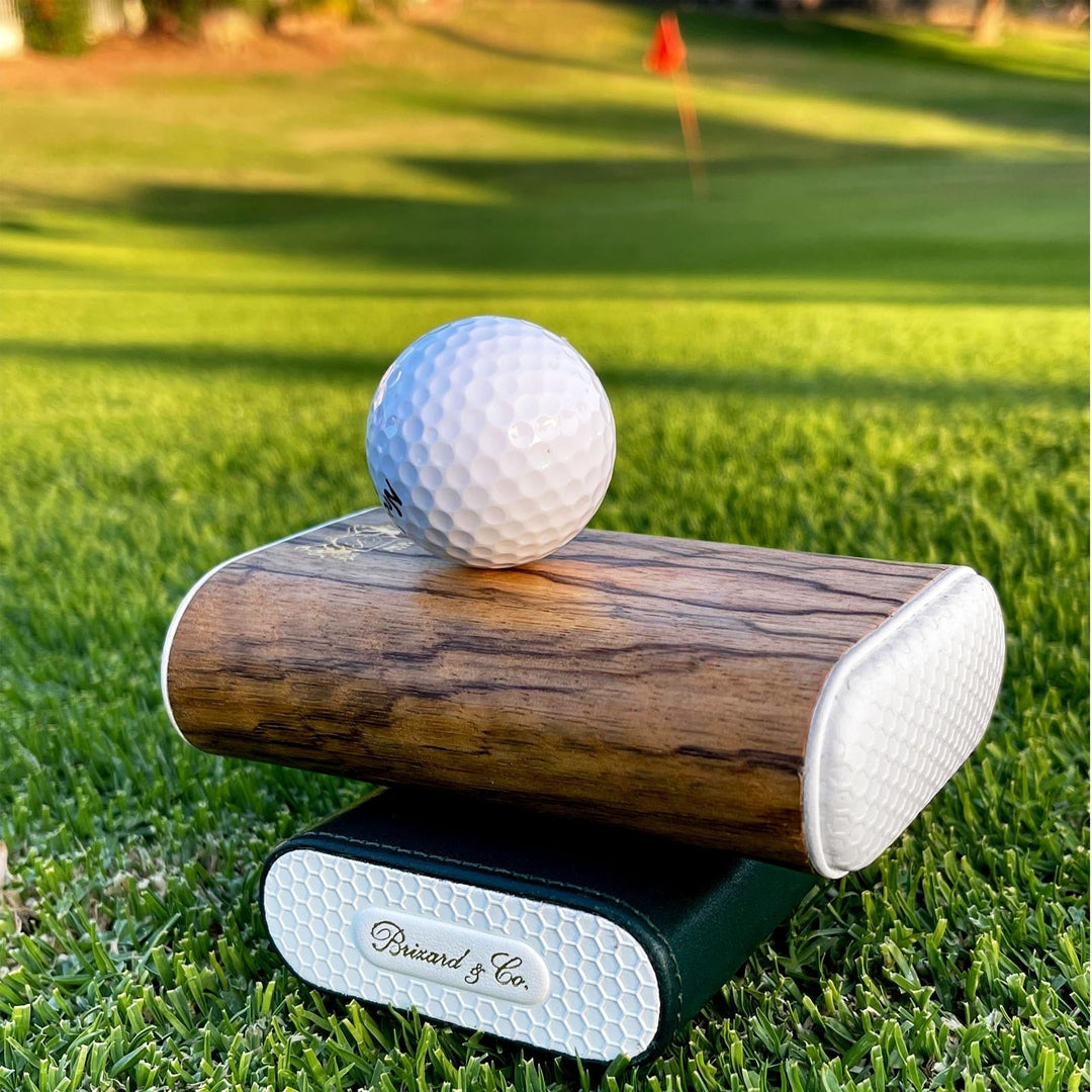 Brizard and Co - The "Show Band" 3 Cigar Case - Golf Heritage Collection (Limited Edition) (Leather)